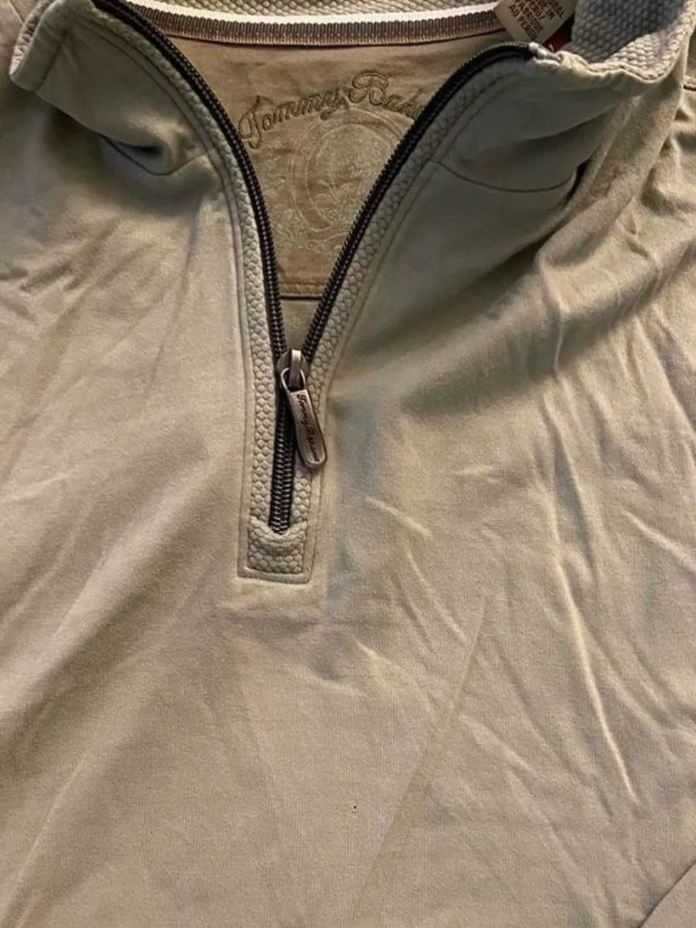 Tommy Bahama Quarter Zip Sweater Size XL